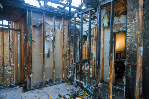 Professional Soot Cleanup technician working in Maumee, OH
